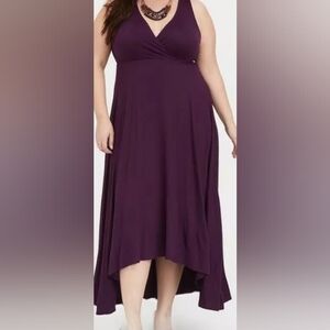 Torrid Studio Luxe Ponte High-low Maxi Dress Size 0X
